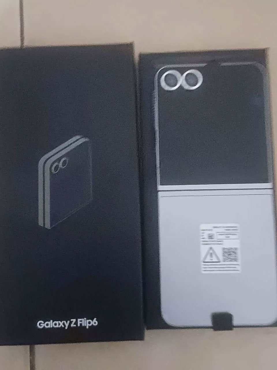 Bukti SAMSUNG GALAXY Z FLIP 6