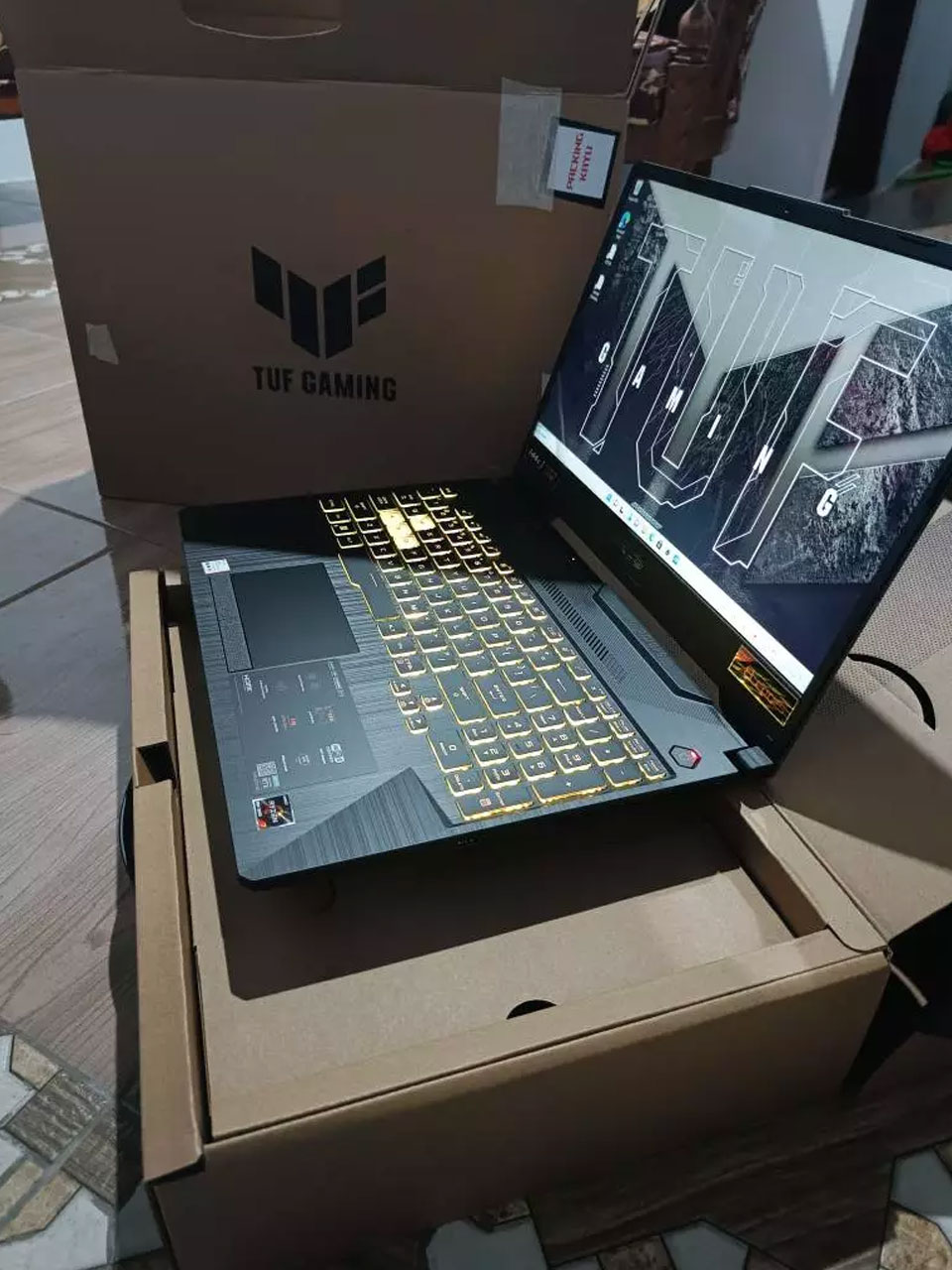 Bukti LAPTOP ASUS TUF GAMING A15