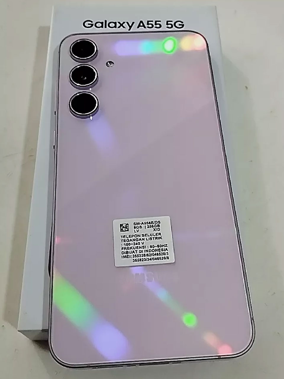 Bukti SAMSUNG GALAXY A55 5G